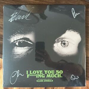 Autographed Glass Animals Vinyl